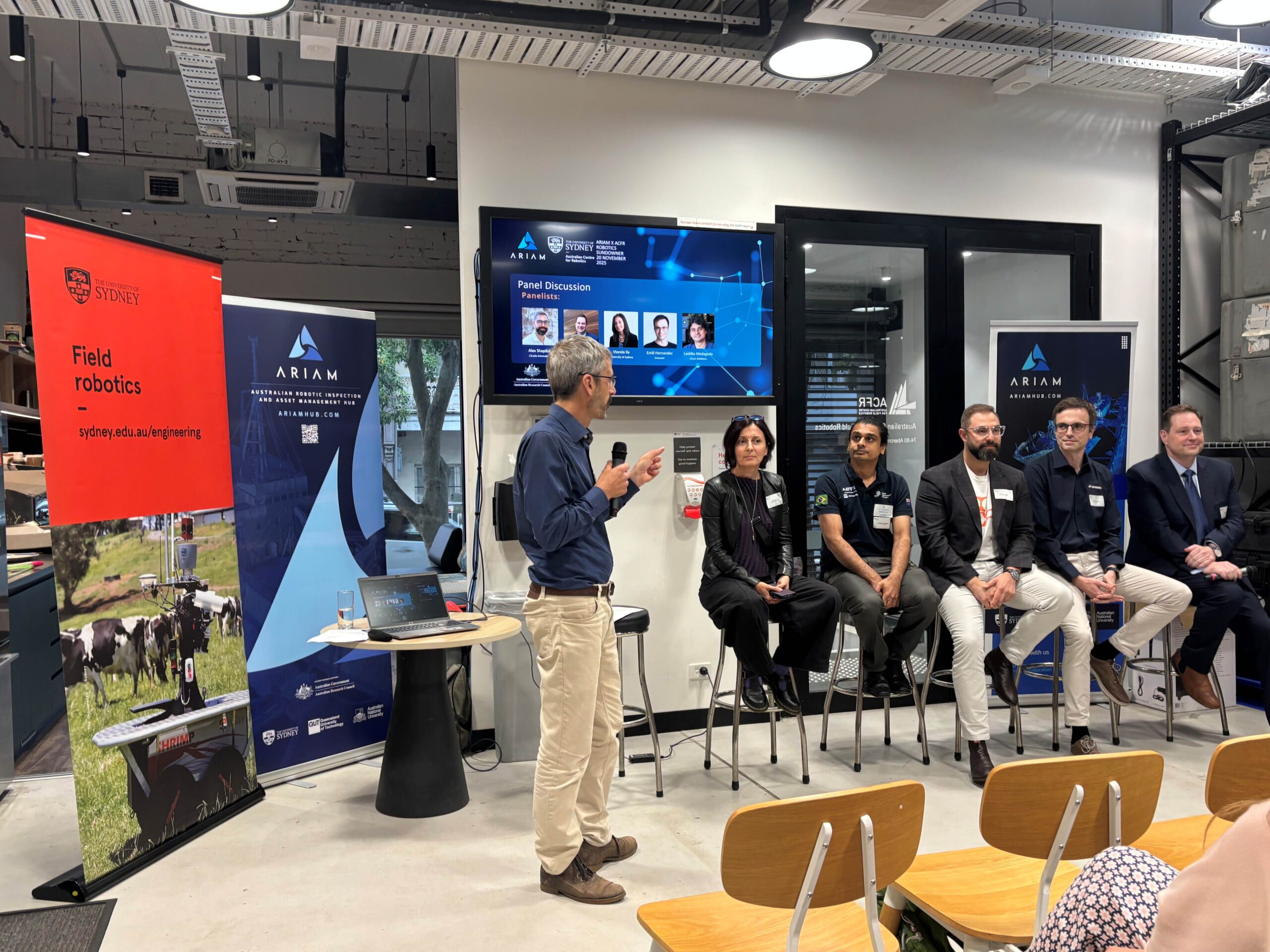 ARIAM x ACFR Robotics Sundowner